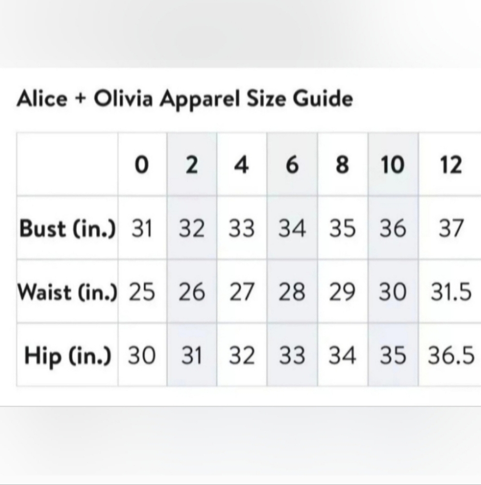 Alice + Olivia  Palm Julius  Flutter Sleeve Top Size XS NWOT - Picture 7 of 7